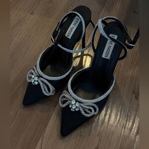 Steve Madden Viable heels. Rhinestone sandals